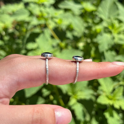 Abalone Bamboo Ring (Small Circle)