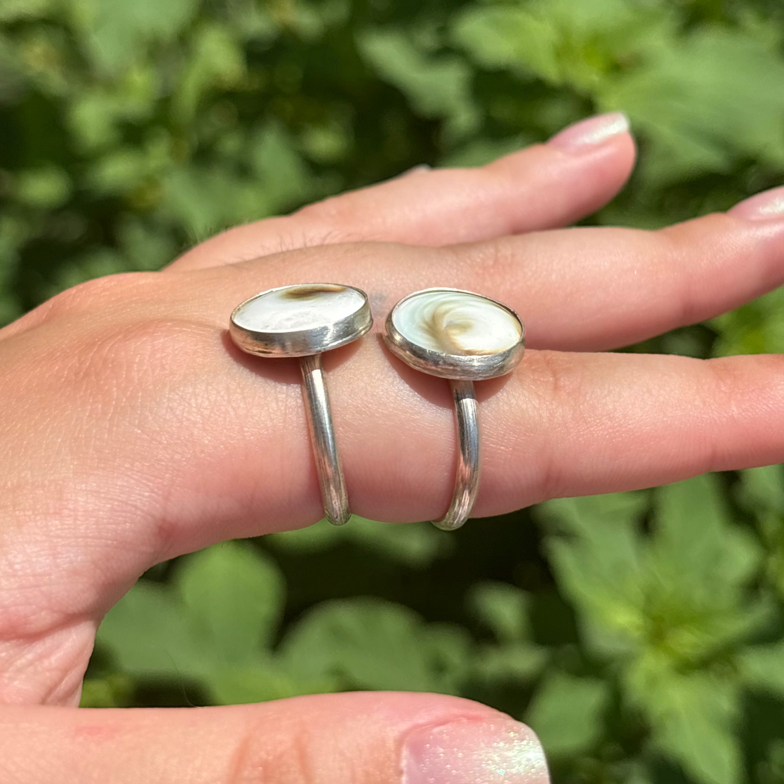 Large Spiral Shell Ring