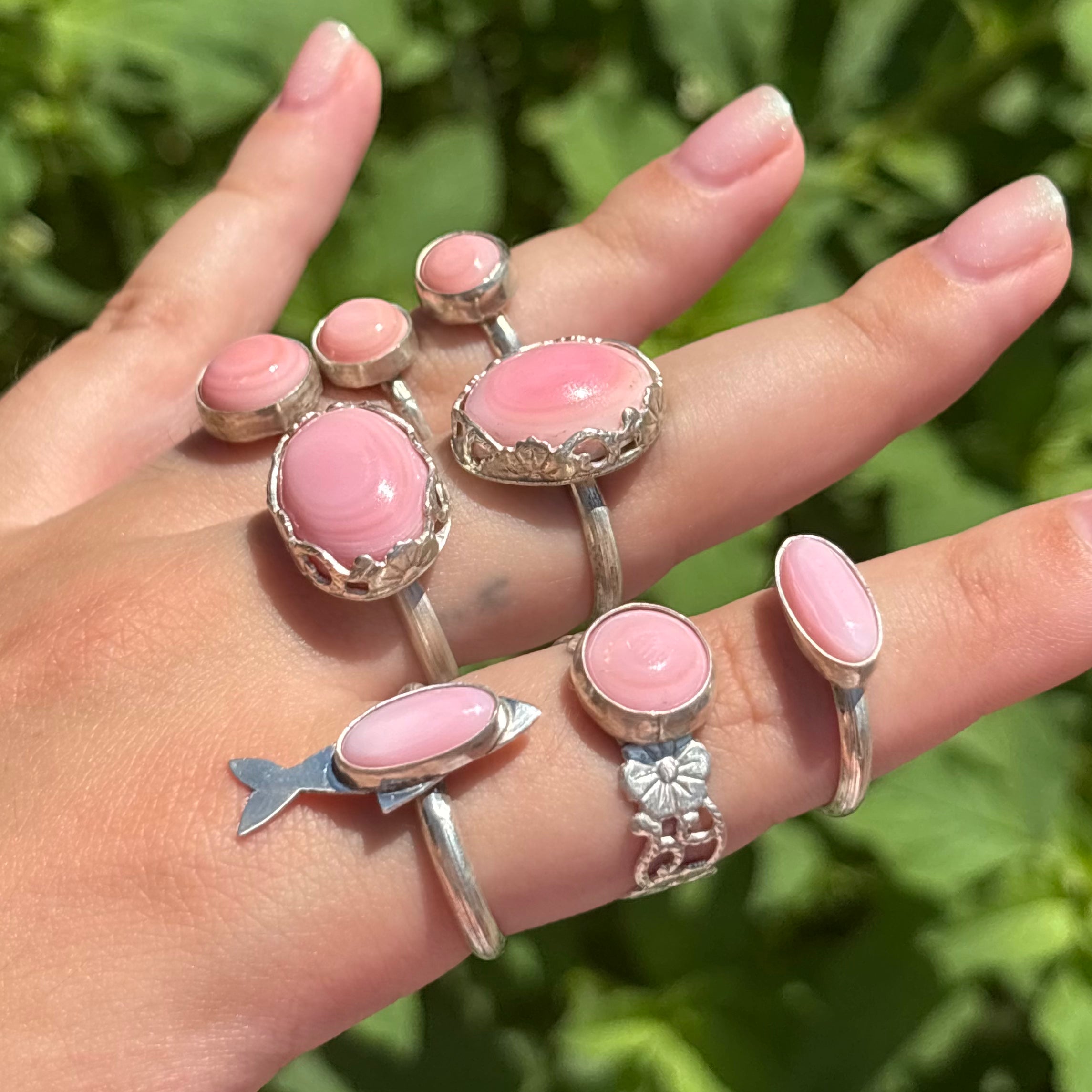 Pink Conch Ring