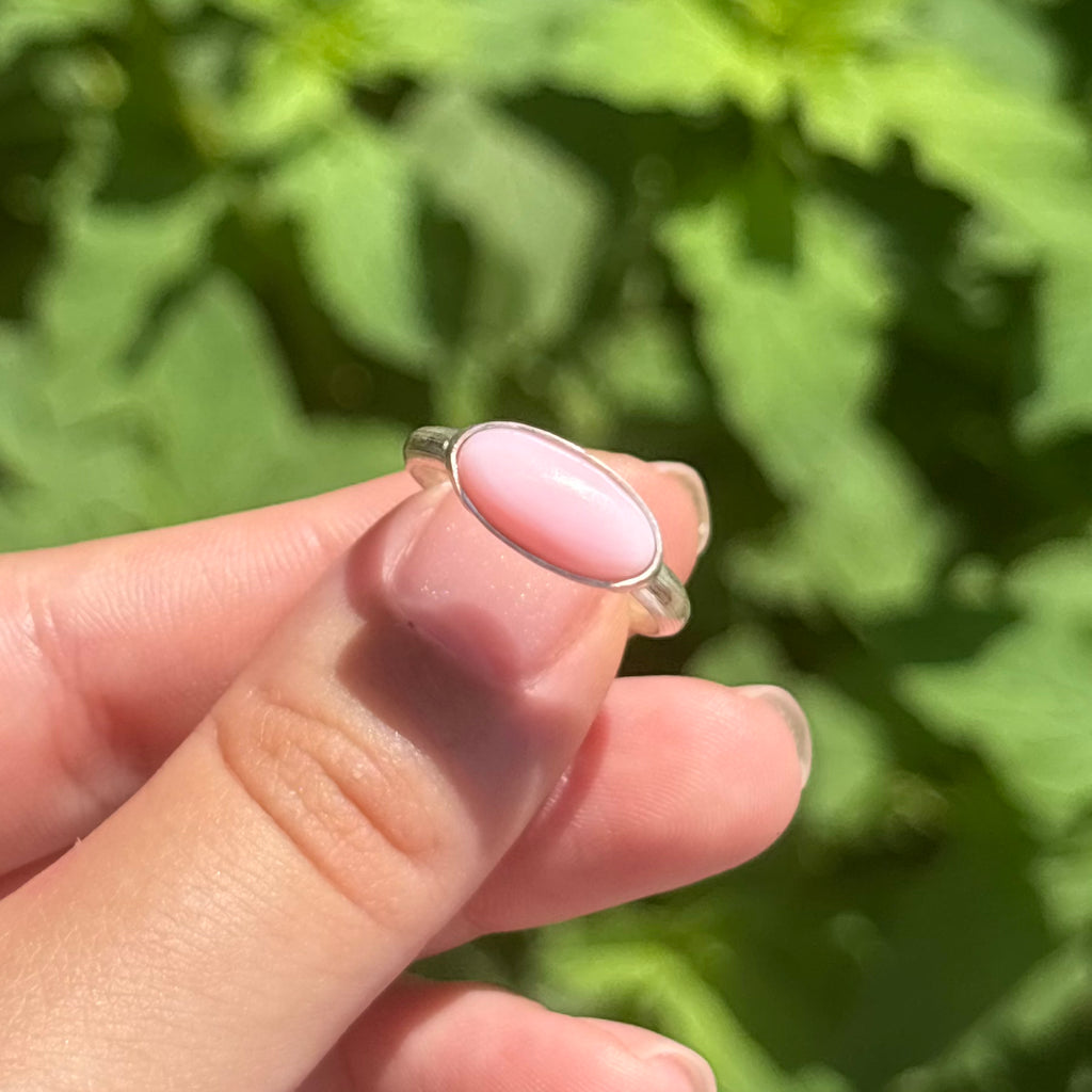 Pink Conch Signet Ring