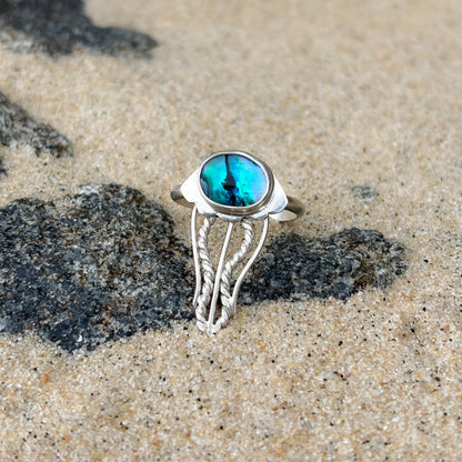 Abalone Jellyfish Ring