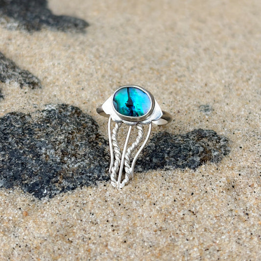 Abalone Jellyfish Ring