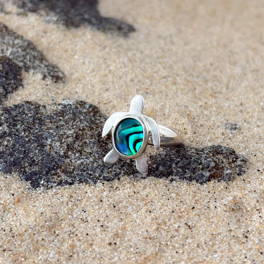 Abalone Sea Turtle Ring