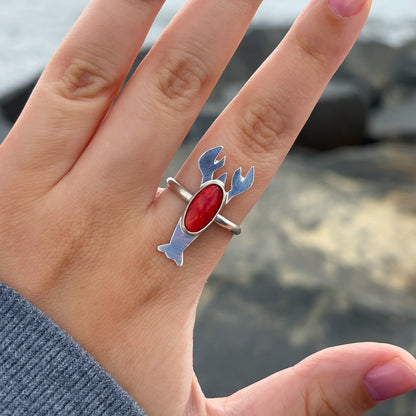Shell Lobster Ring