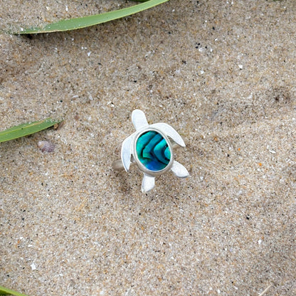Abalone Sea Turtle Ring