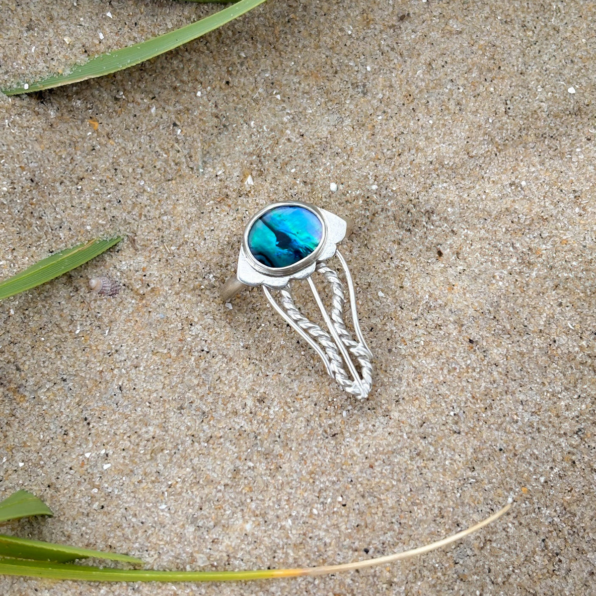 Abalone Jellyfish Ring