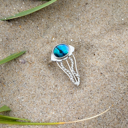 Abalone Jellyfish Ring