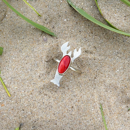 Shell Lobster Ring
