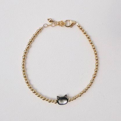 Mother of Pearl Cat Bracelets