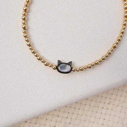 Mother of Pearl Cat Bracelets