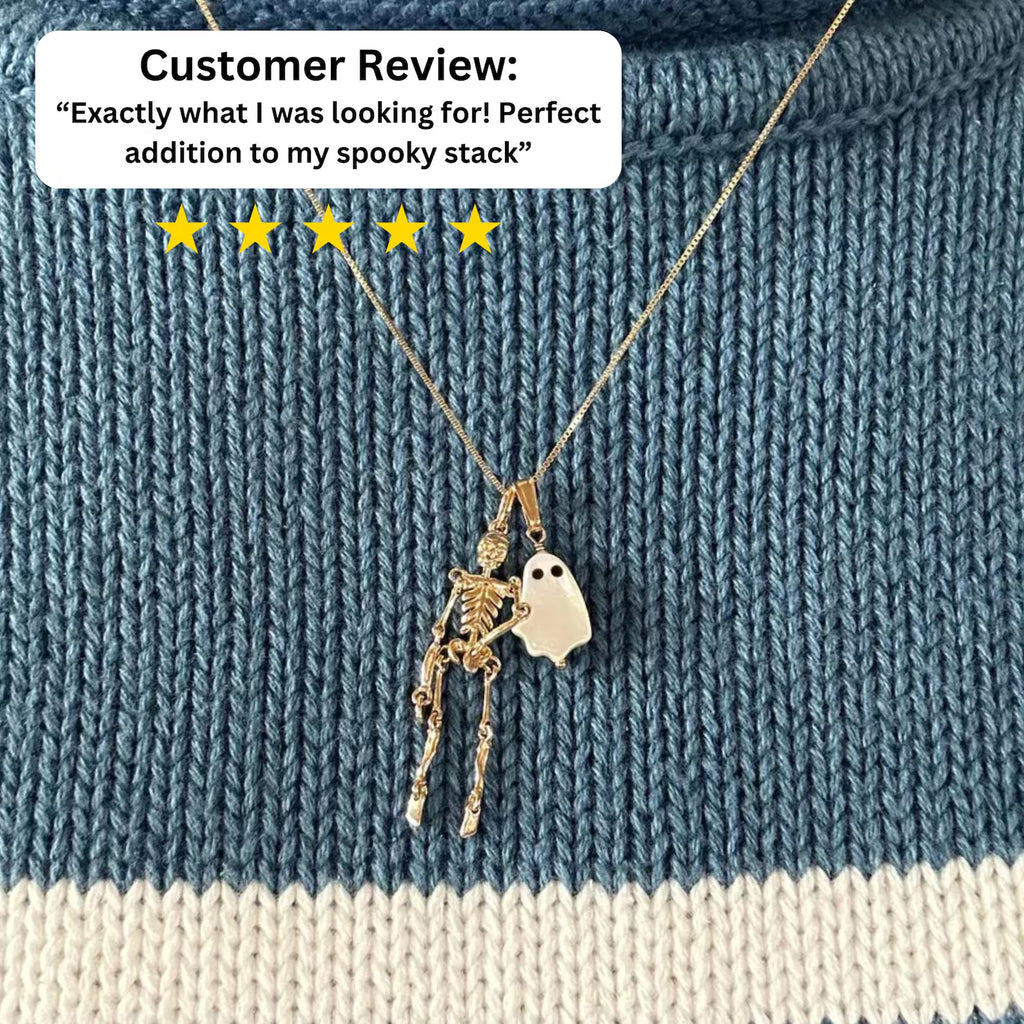 Ghost Pendant in Mother of Pearl